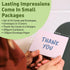 Set 24 S&O Thank You Cards with Envelopes - Blank Decor sheets for Handwritten Messages -Greeting Notes and Covers