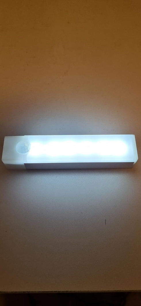 Generic 100mm 4 Settings, 120 LED Motion Sensor Night Light, Dusk to Dawn Light with Wide Angle Motion Detector, Easy