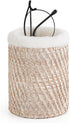 Mkono Glasses Holder for Nightstand Rattan Protective Glasses Stand for Glass Eyeglass
