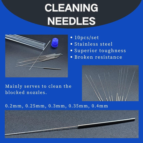 3D Printer Tool Kit, 24pcs Nozzle Cleaning Tool Removal Kit, Wire Brush, Scraper Knife, Diamond Files, Tweezer for