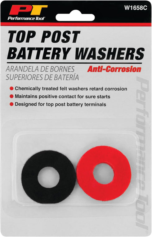 Performance Tool W1658C 1 Pack Top Post Battery Washer