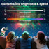 8 LOVME Galaxy Star Projection Night Light, Dinosaur Astronaut Space Projector with Modes Starry Nebula Effects, Timer