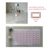 50ml Clear Glass Test Tubes with Screw Caps and Plastic Stoppers, 24PCS Leak-Proof Vials