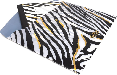 Pukka Pad Wild A4 Stud Wallets, File Storage Folder, 23.5 x 32cm, Pack of 3, Assorted Animal Print Designs