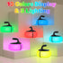 RGB Table Lamp Cordless Rechargeable Portable,Powerful 6000mAh Battery Operated Night Light Dimmable LED Ambient Lighting Bedroom Lamp for Bedside/Livingroom/Patio/Walking/Reading/Kids Bedroom/Gifts by cozoo
