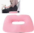 Srliya Comfortable Pink Memory Foam Seat Cushion for Office and Home Use