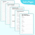 Forvencer Password Book, 5.3"x7.6", Medium Size, Spiral Password Keeper, Cute Organizer Logbook for Home Office, Purple