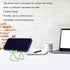 belupai Small Chair Mobile Phone Holder, Multi Angle Phone Bracket Mini Chair Shape Cell Phone Stand Plastic Foldable