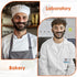 QFGasre 50pcs Disposable Beard Nets for Food Service Protective Beard Covers for Restaurant Staff Nonwoven Breathable