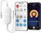 PAUTIX 2-Way RF WiFi Smart Remote Dimmer for Single Color LED Strip Lights,Work