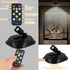 3CTT, Dimmable 2 Pack Wireless LED Spotlight Indoor with Remote, Battery Powered Picture Lights, Rechargeable Spot
