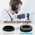 SNR 35dB Noise Cancelling Ear Muffs, Ear Protection for Mowing, Hearing Protection for Autism, Shooting