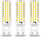 3 Pack G9 Bulb 8W 120 Volt Dimmable Replacement 80 Watt JCD