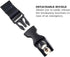 Vinylcation Hip Llama Lanyard Keychain and ID Holder - Durable Black Polyester Novelty Necklace (Llama)