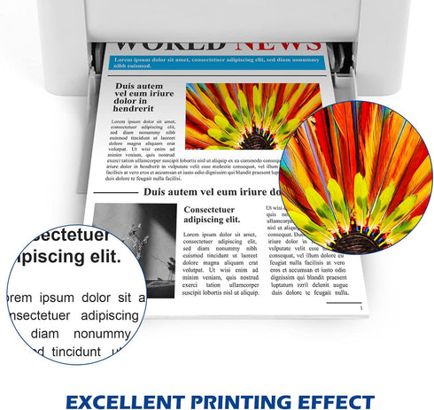 DOUBLE D Upgraded LC20E Compatible Replacement Ink Cartridges (8 Pack) for Brother MFC-J985DW, J775DW Printers