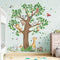 decalmile Large Jungle Animal Tree Wall Decals Giraffe Koala Leopard Safari Wall