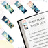 Magnetic Bookmarks for Book Lovers, 12 pcs Scenery Painting Page Clips, Book Markers for Readers and Writers