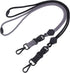 Wisdompro 2 Pack of 23 inch Durable Round Cord Heavy Duty Lanyard with Breakaway Buckle for ID Card and Keys