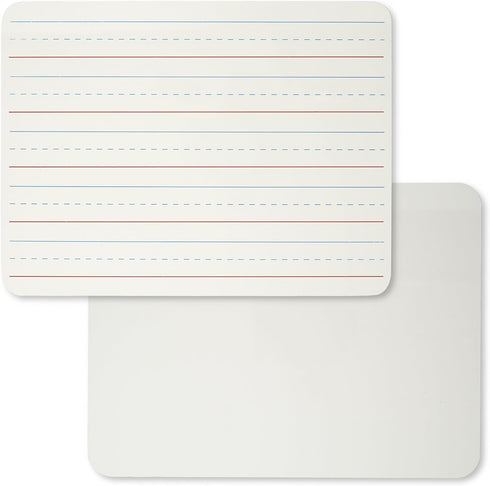 Charles Leonard Dry Erase Board Classroom Pack, Set of 12 Mini Lapboards, 9x12 Inches