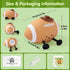 Dimmable 116 Bailey Baby Football Squishy Silicone Night Light, Touch Light Up Football for Kids & Toddlers, Soft Glow