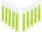 LANIAKEA 100ml Plastic Graduated Cylinder, 10 Pack with 2-Sided Measuring Lines for Lab Use