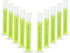 LANIAKEA 100ml Plastic Graduated Cylinder, 10 Pack with 2-Sided Measuring Lines for Lab Use