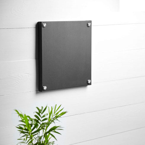 1/2 x 3/4 Inch Sign Standoff Screws, Stainless Steel Wall Standoff Mounts for Glass Acrylic Signs