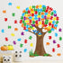 Classroom Tree Bulletin Board Set, Puzzle Pieces Cutouts for School Elementary Teacher Chalkboard Wall Decor