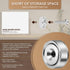 Screws,22lbs+ Countersunk 5 Pack Neosmuk Magnets with Heavy Duty Rare Earth Neodymium Mounting Magnets with Holes