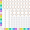 4-Pin 10mm RGB LED Light Strip Connectors, 100 Pieces Solderless Adapter Terminal for SMD 5050 RGB Strips
