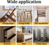Rierdge 24 18x18x30mm (1.2 Inch Pcs Slotted L Brackets Heavy Duty, Adjustable L-Shape Corner Brace, Metal Right Angle