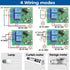 DieseRC DC 12V 24V 30V Secure Remote Control Switch: Universal Wireless 433MHz RF 10A Relay Receiver Board