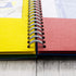 BAZIC 8 Pockets Folder Portfolios, Double Loop Wire Binding, Letter Size Paper Folders, 3-Pack
