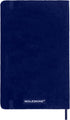 Moleskine Limited Edition Velvet Notebook, Hard Cover, Large (6" x 9"), Ruled/Lined, Iris Purple, 240 Pages