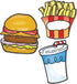 Eureka Fast Food Beef Up Your Writing Classroom Bulletin Board Set, 37 Pieces for Teachers