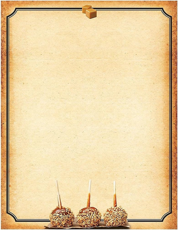 Great Papers! Taffy Apples Fall Letterhead, 8.5" x 11", 80 sheets (2018014)