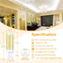 VYAOMLI G9 Bulbs Dimmable 7W Bulb 75W-80W 730LM, G9 Bulb 120V 2 Pack) LED Light Equivalent to Halogen Bi-Pin Base Light