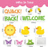 Back to School 59Pcs Duck Bulletin Board Cutouts, Classroom Decorations for First Day of School Duck Themed Party