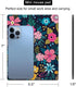 Small Mouse Pad Cute, Mini Mouse Pads for Wireless Mouse and Laptop, Travel Mousepad with Designs - Colored Floral/Flowers, Portable Mouse Mat Waterproof - 5.5 x 7 in by Cyanbone