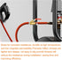 GASHER 3PCS 3/8 Inch Heavy Duty Brass Ball Valve Hose Barb with 180 Degree Operation Handle