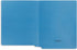 Blue Summit Supplies 100 Blue End Tab File Folders, Reinforced Straight Cut Tab Files for Office Use