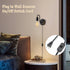E26 1-Light Plug in Wall Sconce with On Off Switch Industrial Wall Mount Light Fixture Vintage Wall Sconces with Plug
