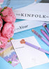 PENTA ANGEL 4Pcs Ballpoint Pens Set, Black Ink Metal Glitter Roller Ball Pen, Fancy Gift for Women
