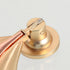 Closet Kisangel Cabinet Door Knob and Single Hole Furniture Pull, Metal Drawer Handle with Ring for Wardrobe