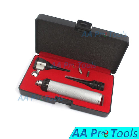 AAProTools Set 2 Bulb NEW Veterinary Diagnostic Otoscope KIT Vet Instrument with Extra Free Replacement A+ Quality