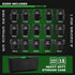 15-Piece 1/2-Inch Set, Set, 10mm-24mm, 6 TecoTek Drive Metric Low Profile Impact Socket Stubby Socket No Skips Sizes