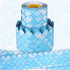 Outus 65.6 Feet Turquoise Scallops Borders, Ocean Wave Decorative Trim for Home School Classroom Decorations, 3 Inches