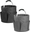 2Pack 17L Foldable Cleaning Supply Caddy with Handle, Portable Bucket Tool Organizer,