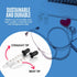 Eye Dropper - Pack of 2, Bent & Straight Tip Calibrated Glass Medicine Droppers for Accurate Dose and Measurement