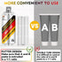 Metal Repair Glue, 2 Pack Professional Grade Heavy Duty for Metal, Plastics, Ceramics, High-Temperature Epoxy